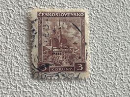 Ceskoslovensko Briefmarke