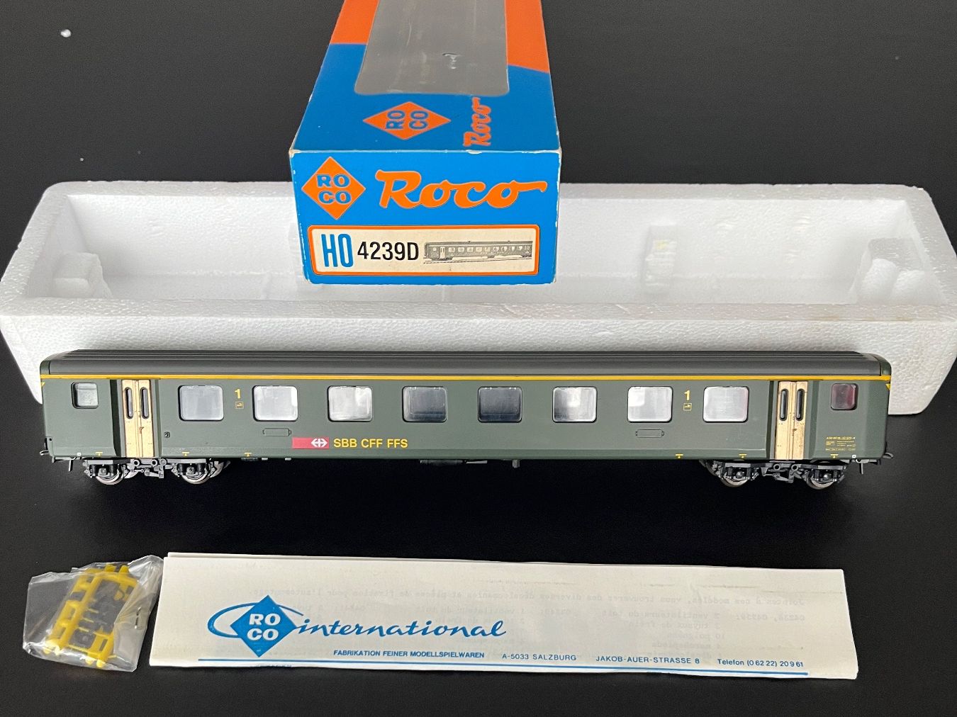 Roco H0 4239D SBB Wagen 1. Klasse Typ EWII (Gebraucht) in Egliswil für ...
