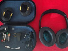 Bose QuietComfort 25, réduction de bruit, parfait, sur pile
