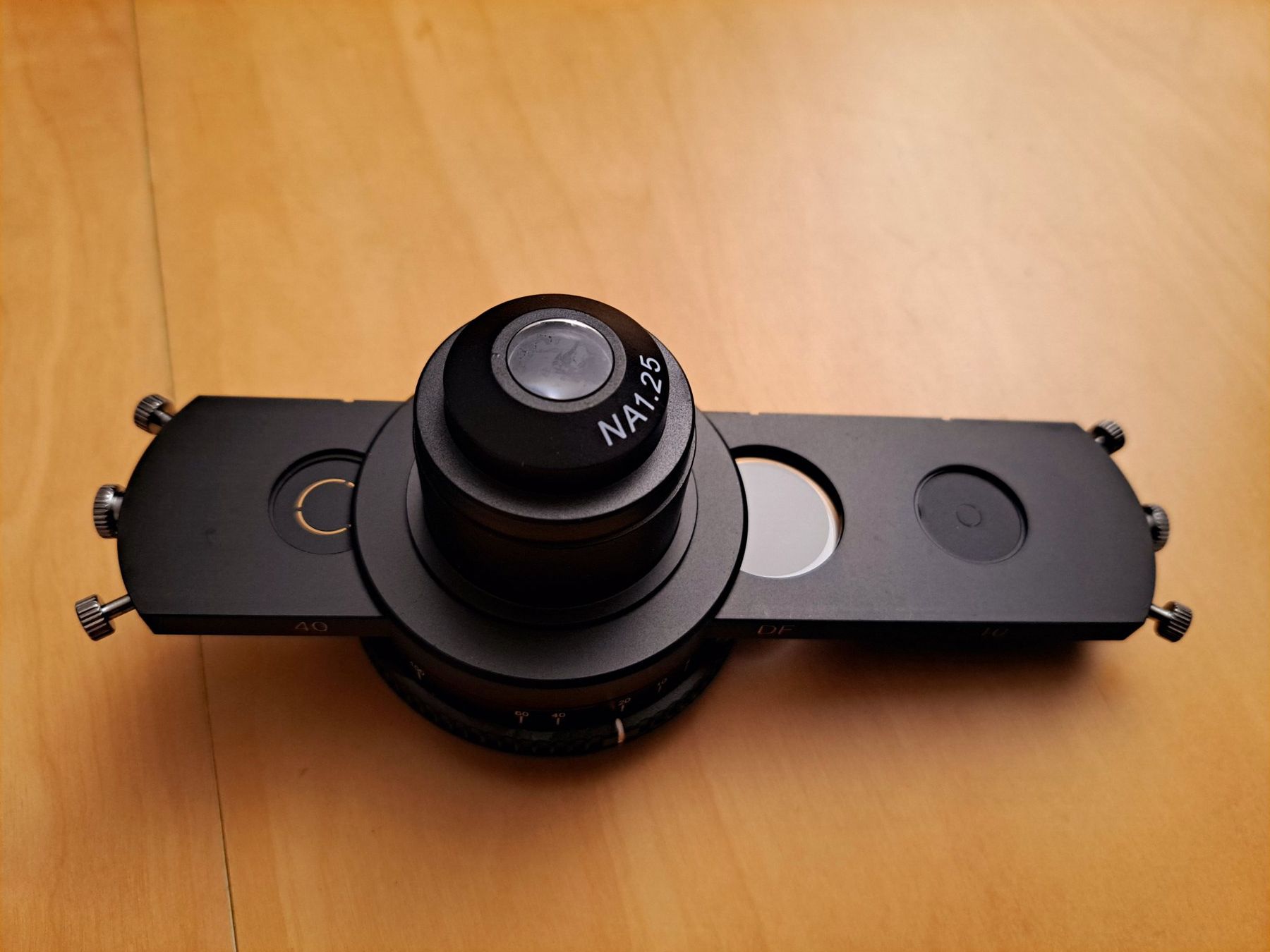 Mikroskopie: Phase contrast set for microscope – Gebraucht aus Lausanne 26 von Bluegoose 2