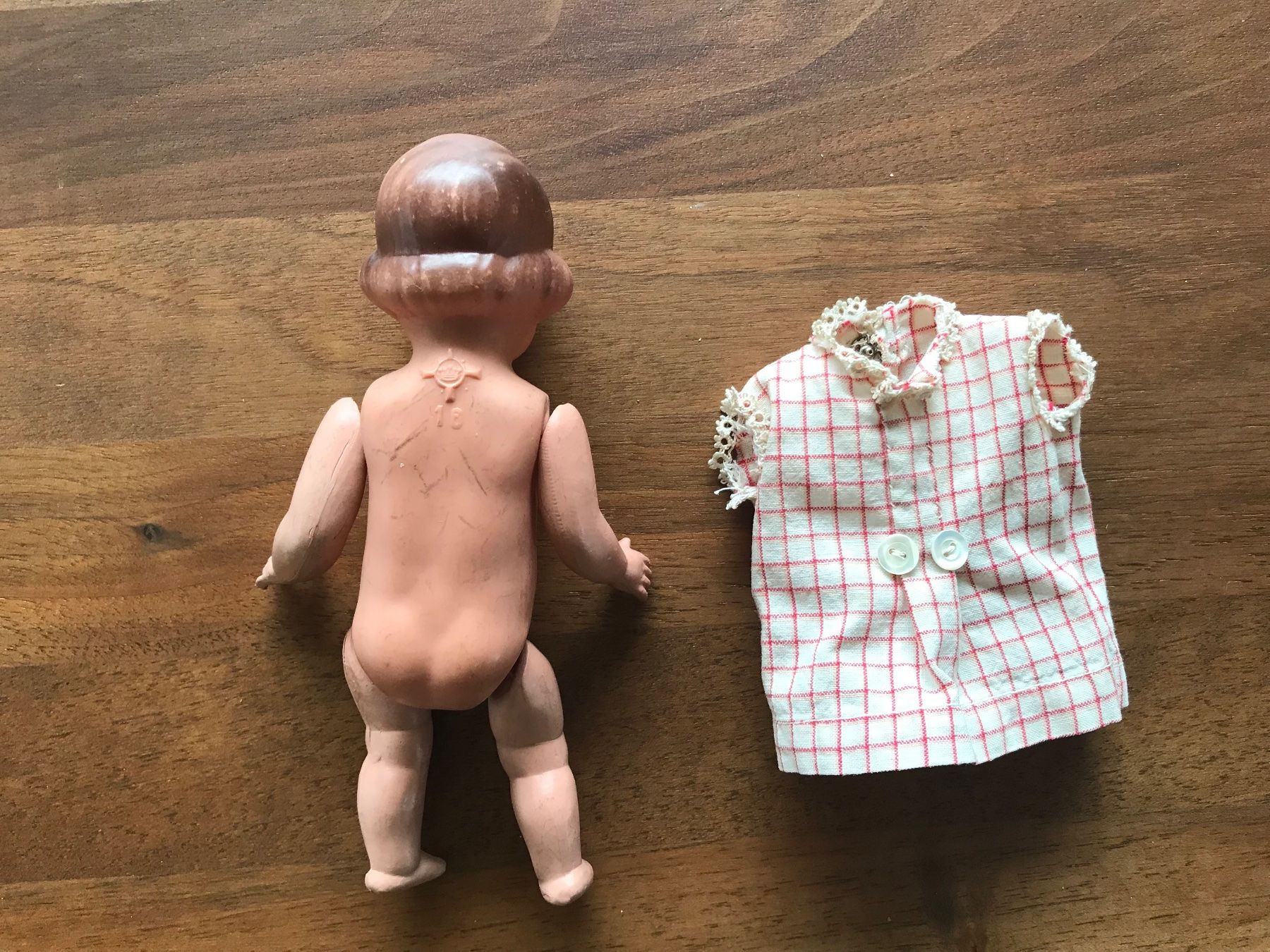 Bambole: Kleine Celluloid Puppe, 16 cm – Usato da Hittnau venduto da Noppi 5