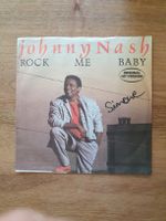 Johnny Nash Rock Me Baby 7" Vinyl Single P 1991