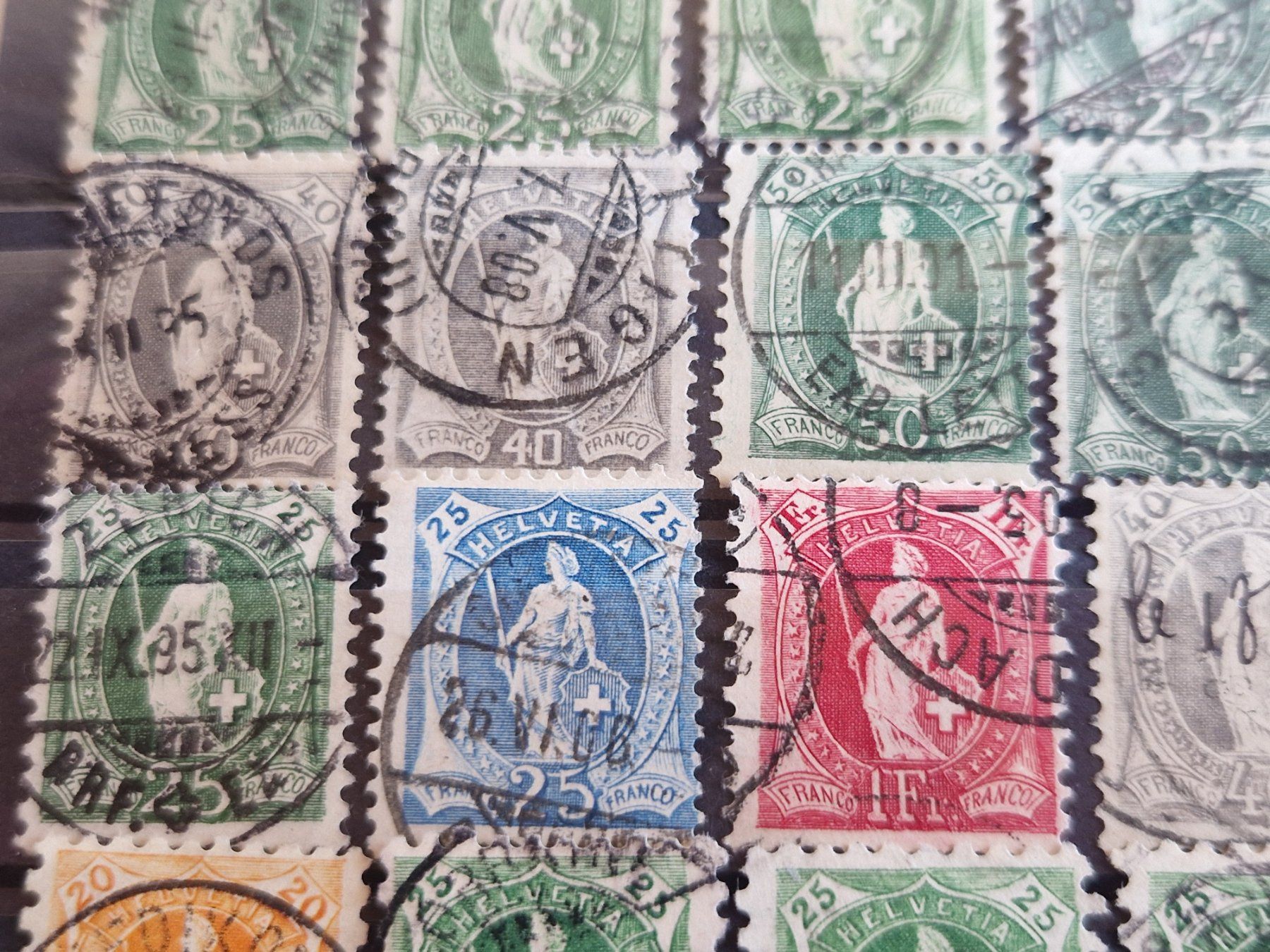 Tutti i francobolli: Ansammlung Stehende, nicht bestimmt, ab 1.- – Usato da Burgdorf venduto da Glossy01 4