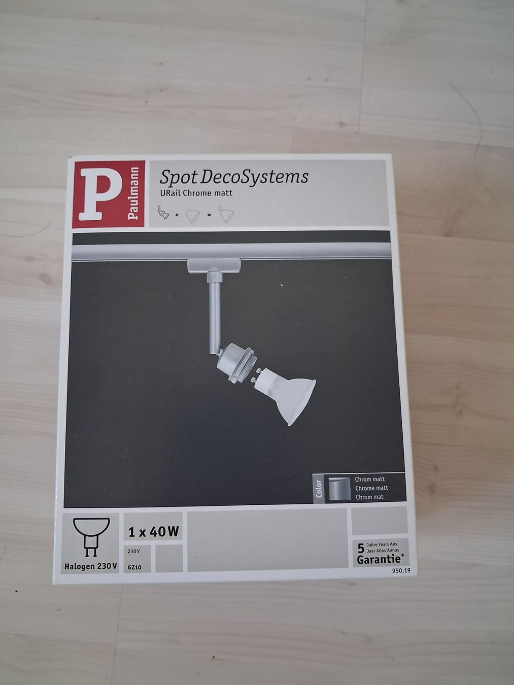Paulmann Kronleuchter & Deckenlampen: SPOT LAMPE PAULMANN SYSTEM 40 WATT HALOGEN – Neu und originalverpackt aus langnau von Santos1411