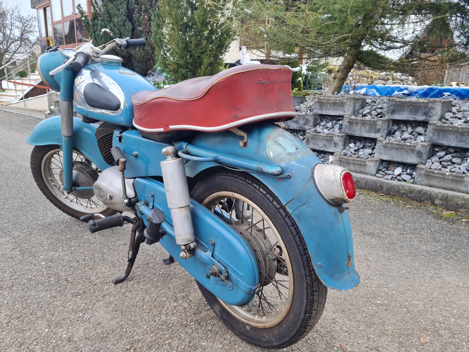 Zündapp Strada: Zündapp 250 S Trophy Bj59 CH Papiere Oldtimer Scheunenfund – Usato da Wynau venduto da Bastel87 3