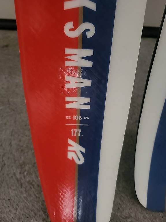 Skis: K2 Marksman 106 Freerideski.  177cm – D'occasion à Obbürgen par Loerenz 1
