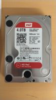 WD 4TB NAS Hard Drive WD40EFRX gewipt