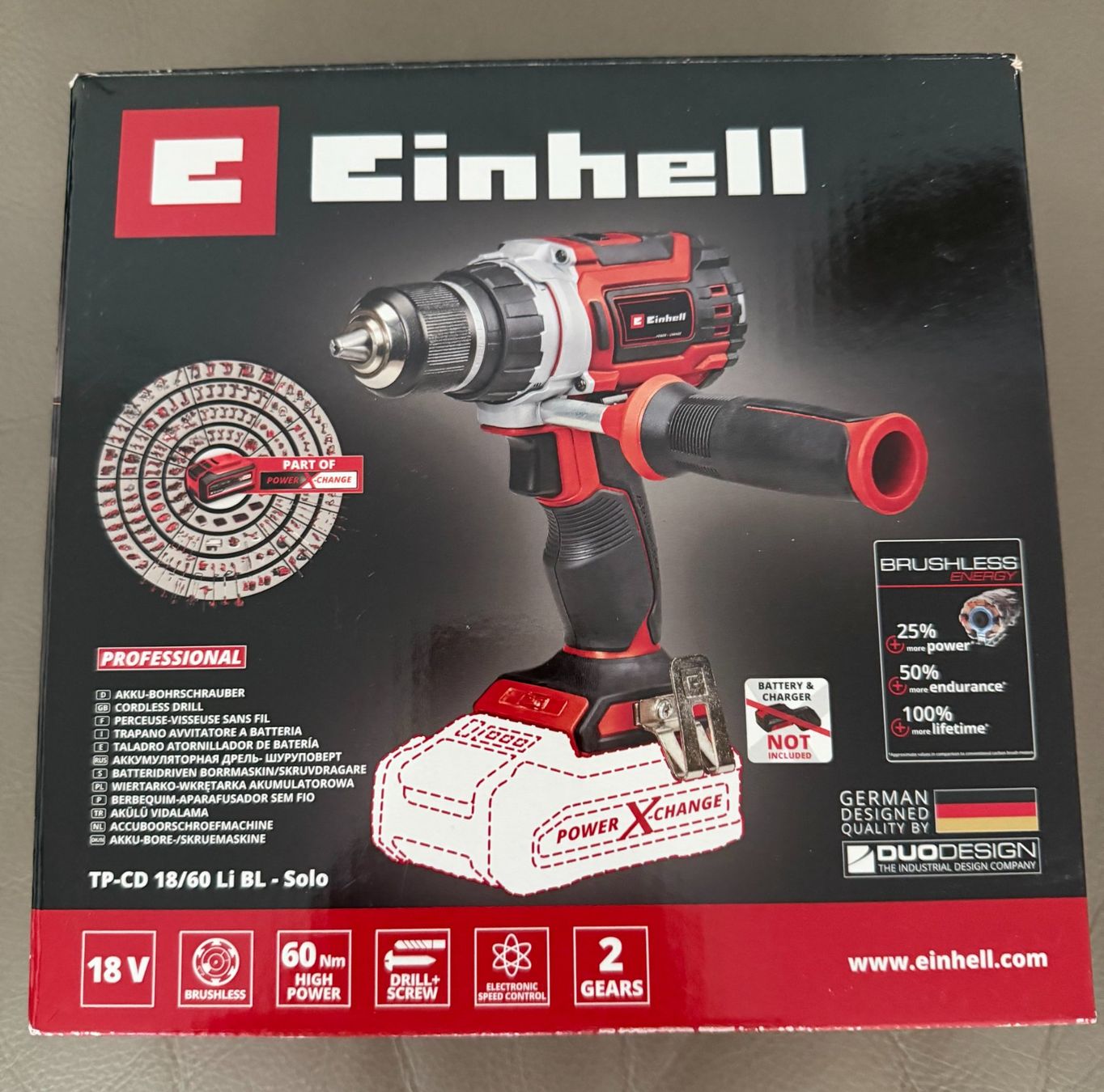 Einhell Trapani: Einhell Akku-Bohrschrauber – Nuovo e nell'imballaggio originale da oberglatt  zh venduto da aleks06 1
