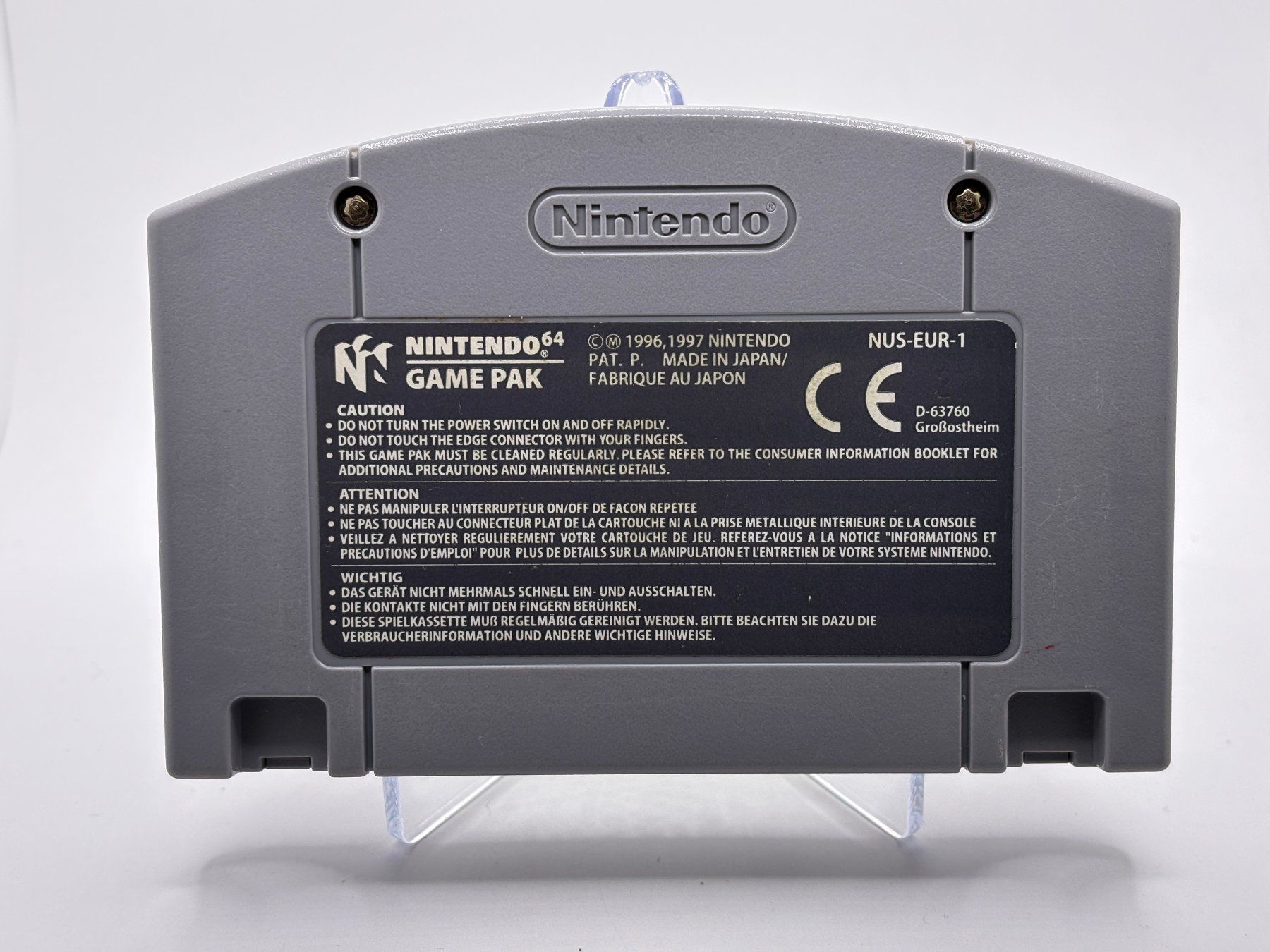 Nintendo Spiele: N64 - Super Mario 64 – Gebraucht aus Allschwil von Bullach 1