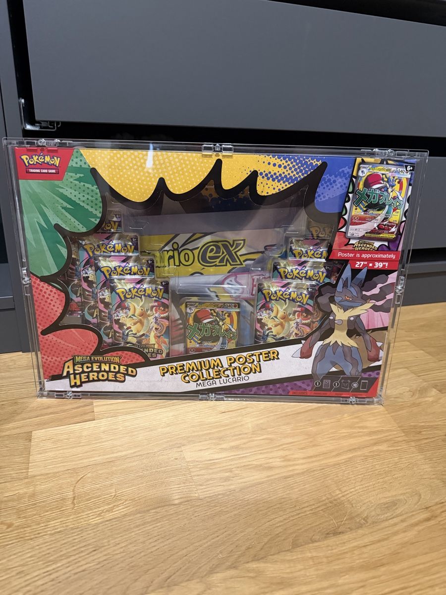 Pokémon Cartes à collectionner: Pokemon Mega Evolution Ascended Heroes Poster Collection – Neuf avec emballage d'origine à Fischbach-Göslikon par Jan_Bartu