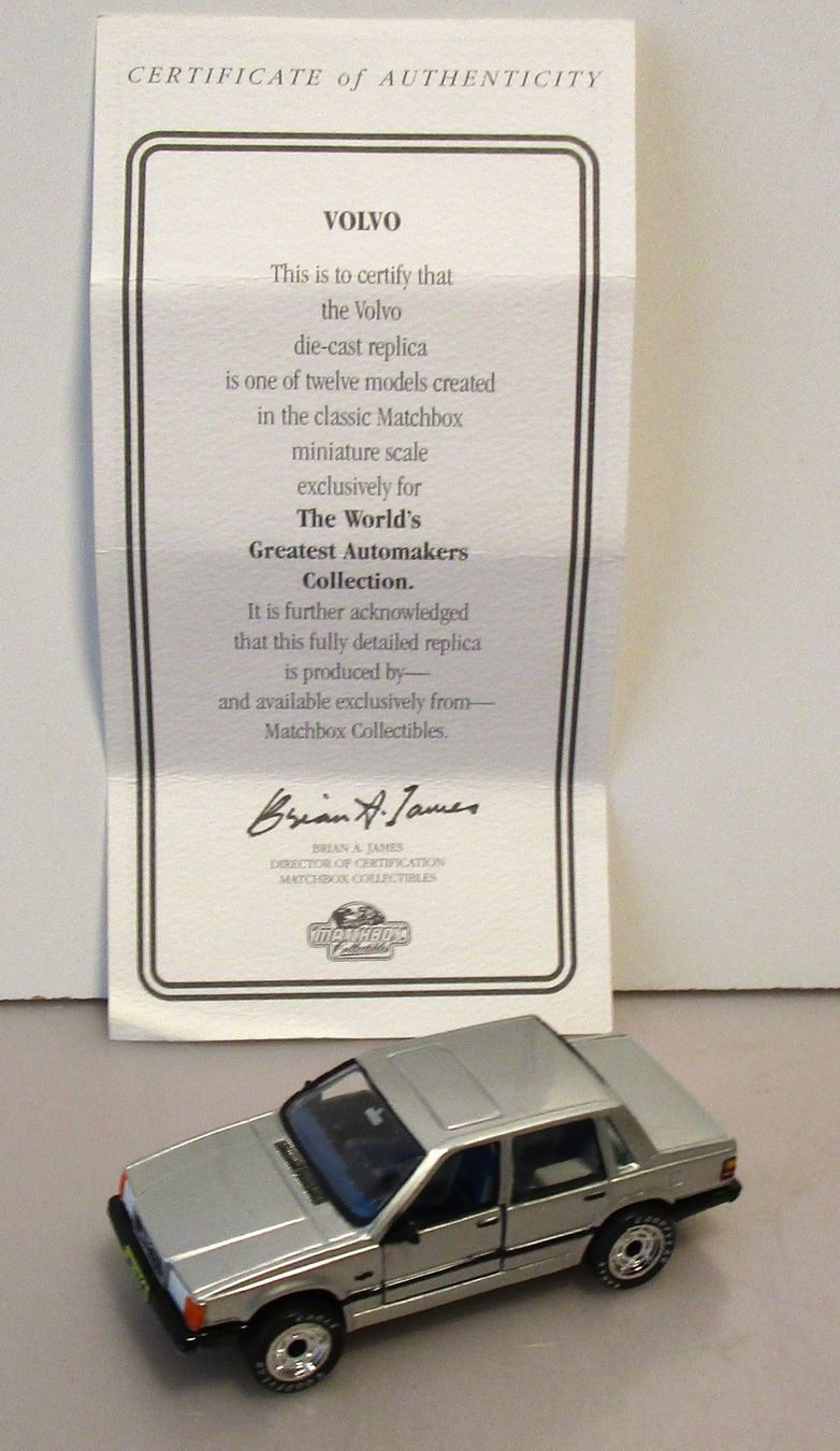 Volvo Modellini d'auto: MATCHBOX VOLVO 760 ULTRA COLLECTION 1995 – Nuovo (secondo la descrizione) da Chêne-Bourg venduto da breno56 2