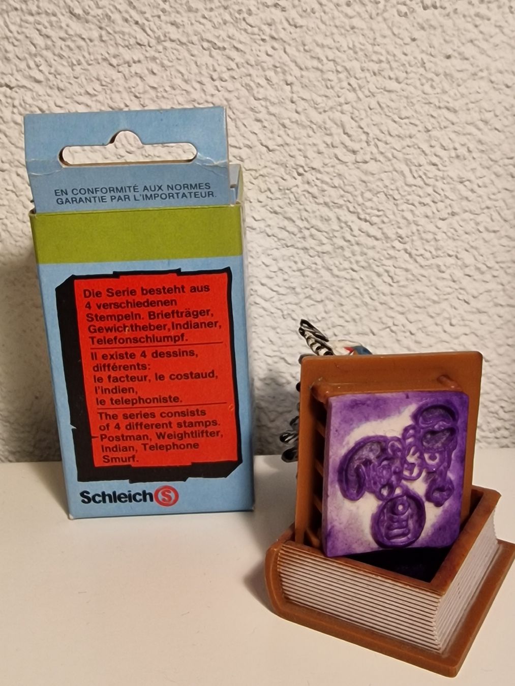 Schleich Statuette: Stempel Schlumpf Schleich – Usato da Oberarth venduto da Zimtstern01 1