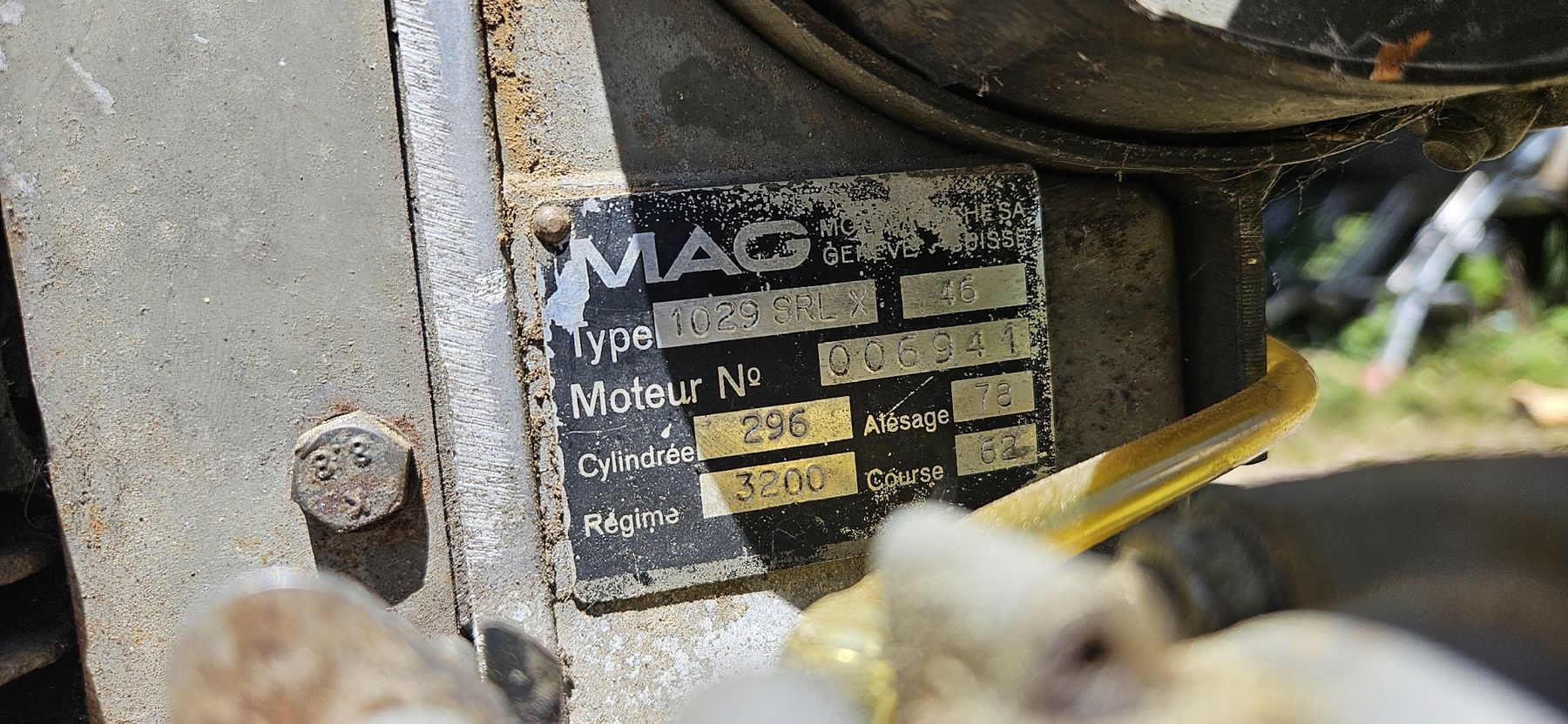 Rapid Tutte le macchine: Motormäher Rapid 203 – Difettoso da huttwil venduto da releffyn 3