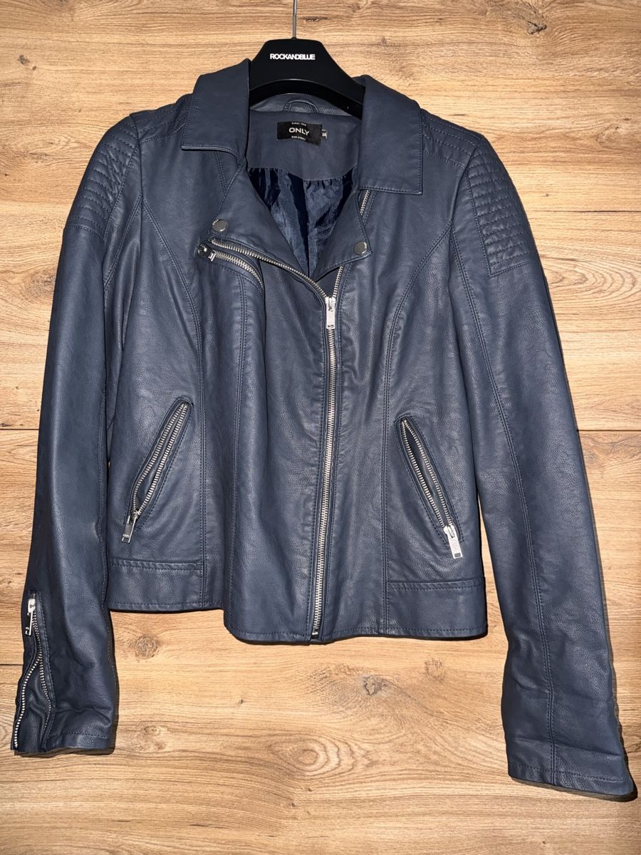 Only Giacche: Only Damen Lederjacke, Gr. 38, Neu – Nuovo (secondo la descrizione) da Chur venduto da r.contente 1