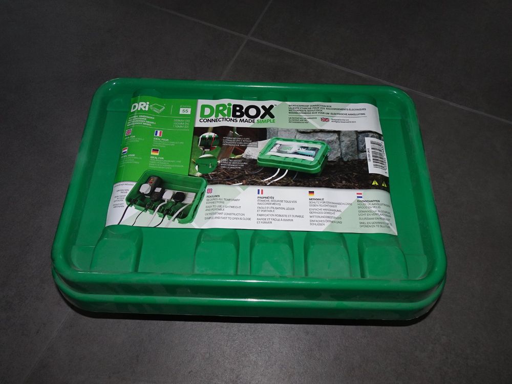 DriBox mittel / wetterfeste Schutzbox / Kabelbox *Fabrikneu* (Neu und ...