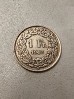 Alte Schweizer 1 Franken 1943 Silber