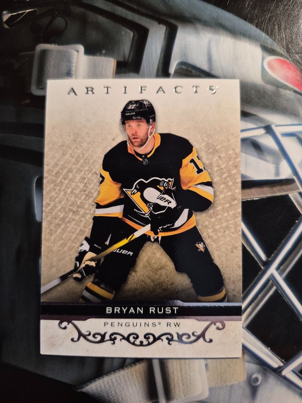 NHL Carte collezionabili: NHL Bryan Rust Pittsburgh Penguins – Usato da Treiten venduto da Sauber73