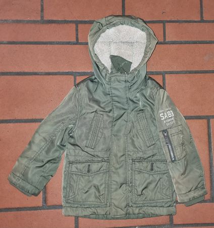 Winterjacke Palomino Gr. 98, oliv, gefüttert