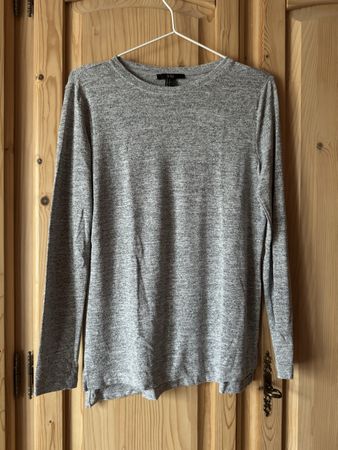 Longsleeve Grau Melange