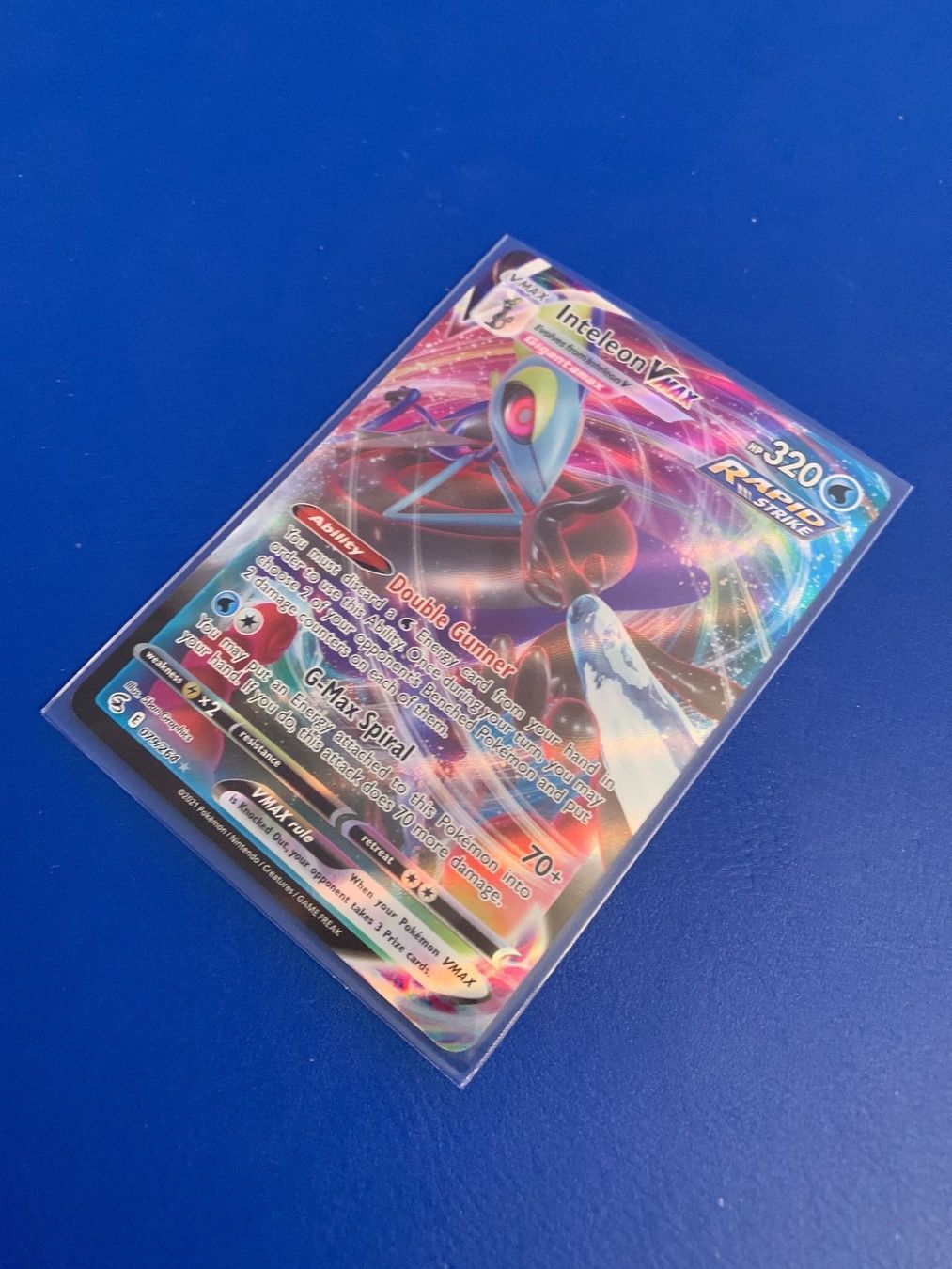 Pokémon Carte collezionabili: Pokemon FusionStrike InteleonVMAX EN – Nuovo (secondo la descrizione) da Bellach venduto da Pokemam 1