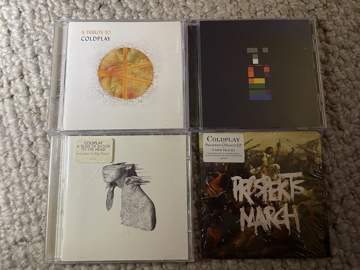 CDs: 4x Coldplay  – Neu (gemäss Beschreibung) aus Reinach AG von trigger7811
