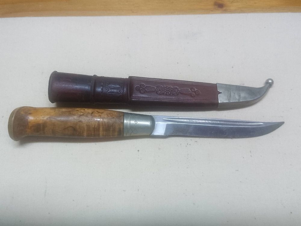 Gemelli Vintage Leone Finlandese Con Spada - Moneta Bronzo Oro - Confezione Regalo - Fatto A Mano