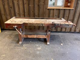 Alte Hobelbank/Werkbank
