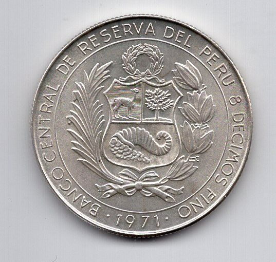 Tutti le monete: (2546) Peru, 50 Soles 1971, stgl – Usato da Rüthi (Rheintal) venduto da erdnuessli1