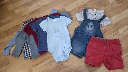Baby Kleidung Set 9 Teile Junge Grösse 68 Jungs Sommer 😎