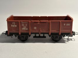 LIMA offener Güterwagen FS Italia braun, DC Achsen