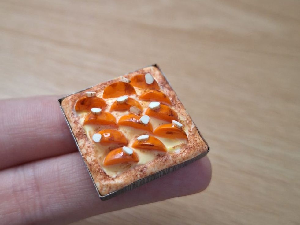Maisons & Meubles de poupées: Handgemachte Aprikosenwähe – Neuf (Voir description) à Zürich par HandmadeTinyFood