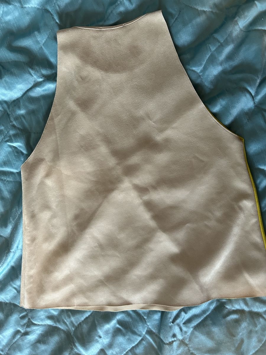 Top: Summer top black/yellow/beige in soft fabric – Nuovo (secondo la descrizione) da Biel/Bienne venduto da zit_v5yc 7