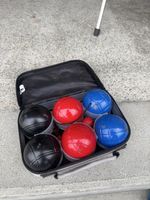 Boccia-Set mit 8 Kugeln inkl. Tragetasche – gebraucht