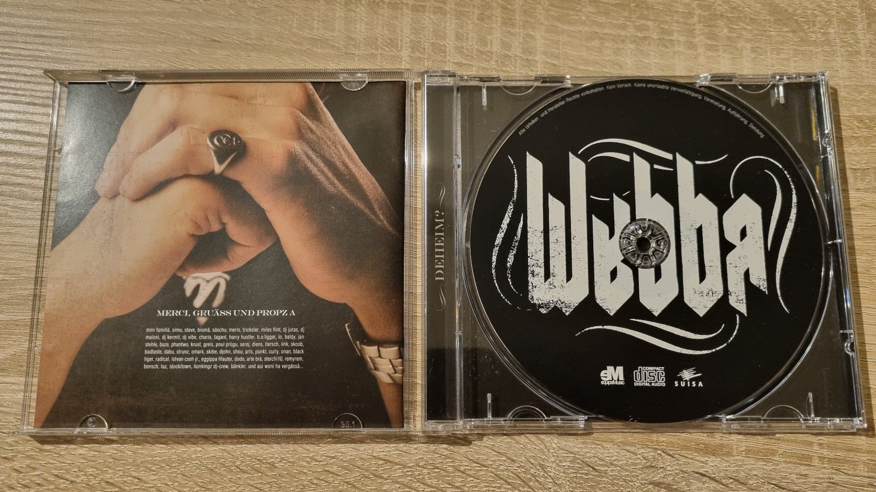 CD: Webba - Deheim? – Usato da Hagenbuch ZH venduto da lecterr55 1