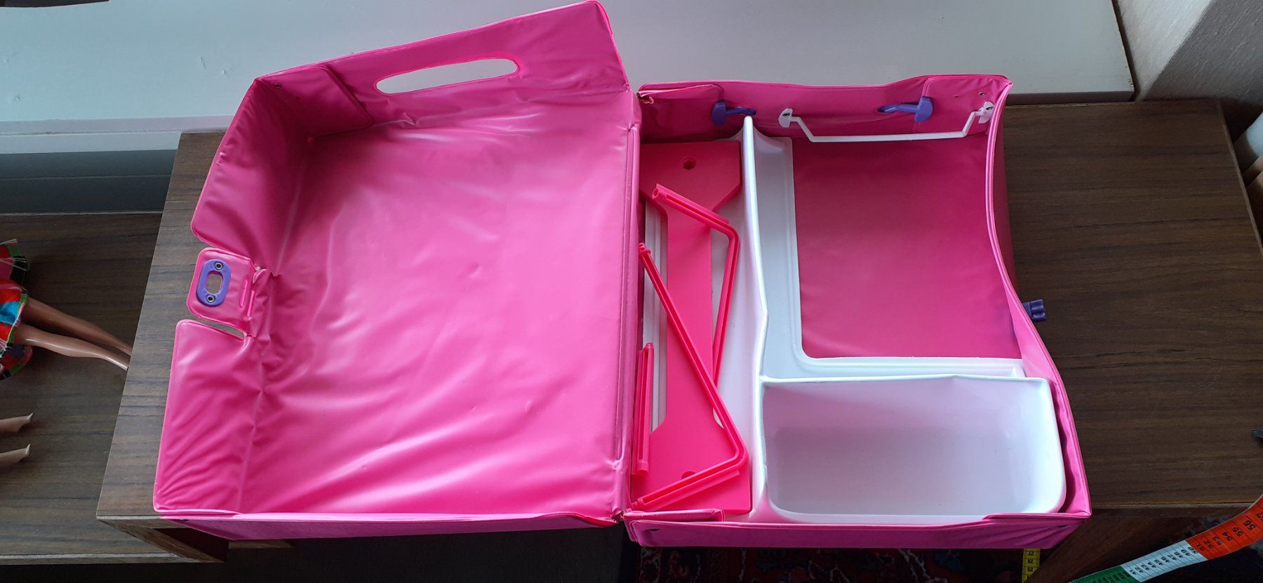 Puppen: Barbie Doll case Koffer Rollschuhbarbie 1990er – Gebraucht aus Mörschwil von lindaswunderkiste 4