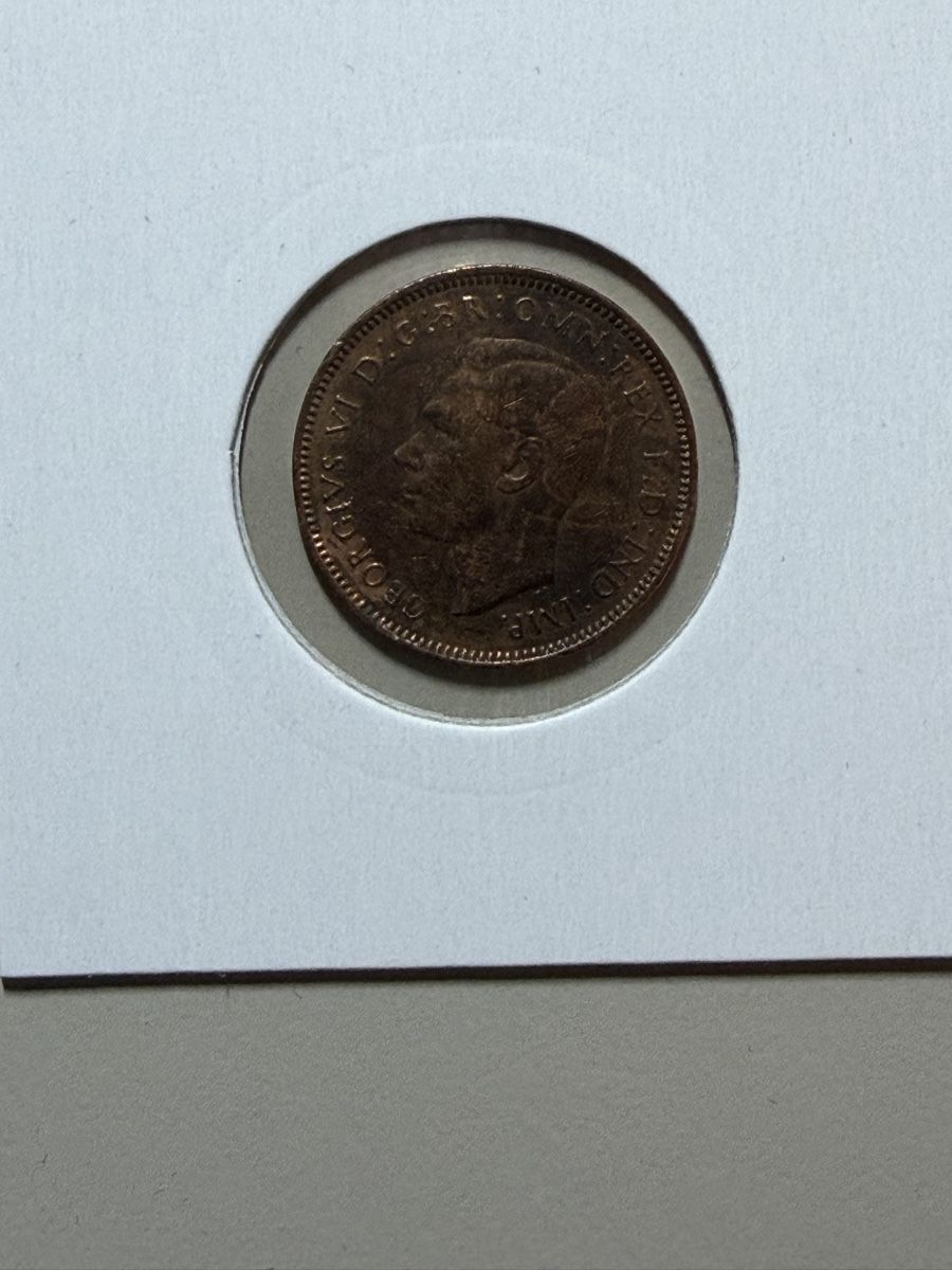 Alle Münzen: GB - Farthing - 1943 - Georges 6  – Gebraucht aus Payerne von Mike1682 1
