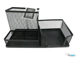 Q-CONNECT - Medium Mesh Desk Organiser, schwarz