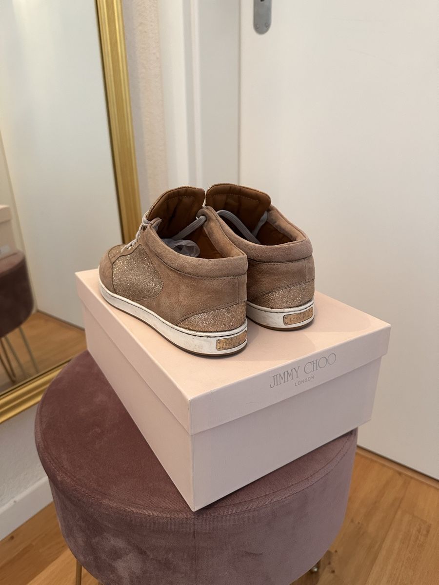 Jimmy Choo Damenschuhe: Jimmy Choo Sneaker Gold - Gr. 36 – Gebraucht aus Affoltern am Albis von mir_zjl8 3