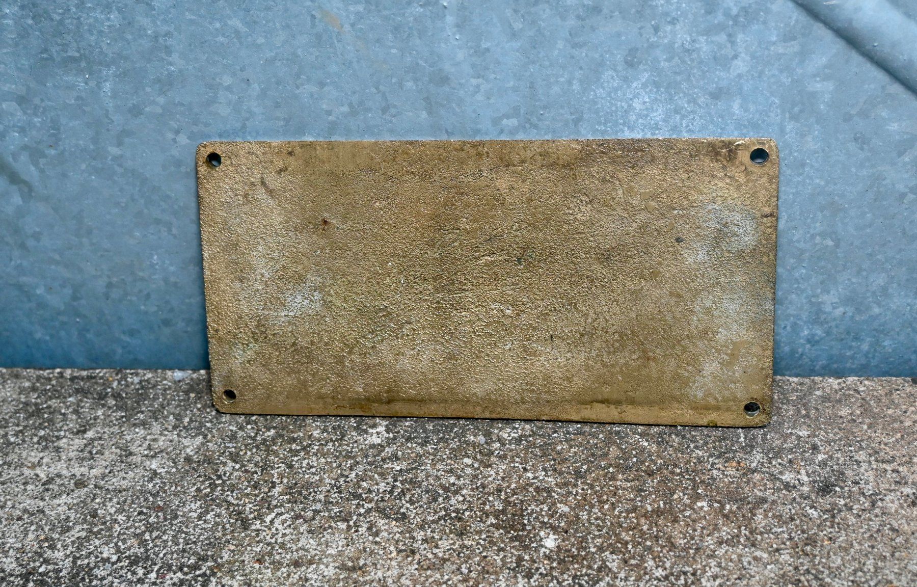 Schilder: älteres MESSINGSCHILD Container ? CSC SAFETY APPROVAL – Gebraucht aus Pfaffhausen von mono_rec 3