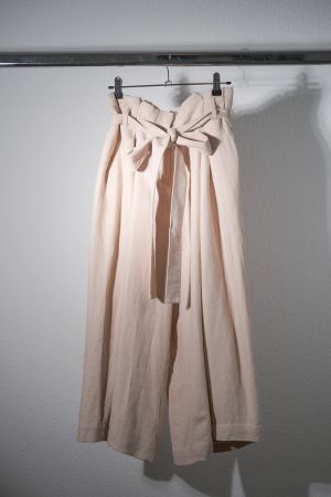 Rosa Stoffhose von Avelon (Grösse XS-S)
