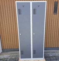 Metallschrank / Spind - 2 Abteile