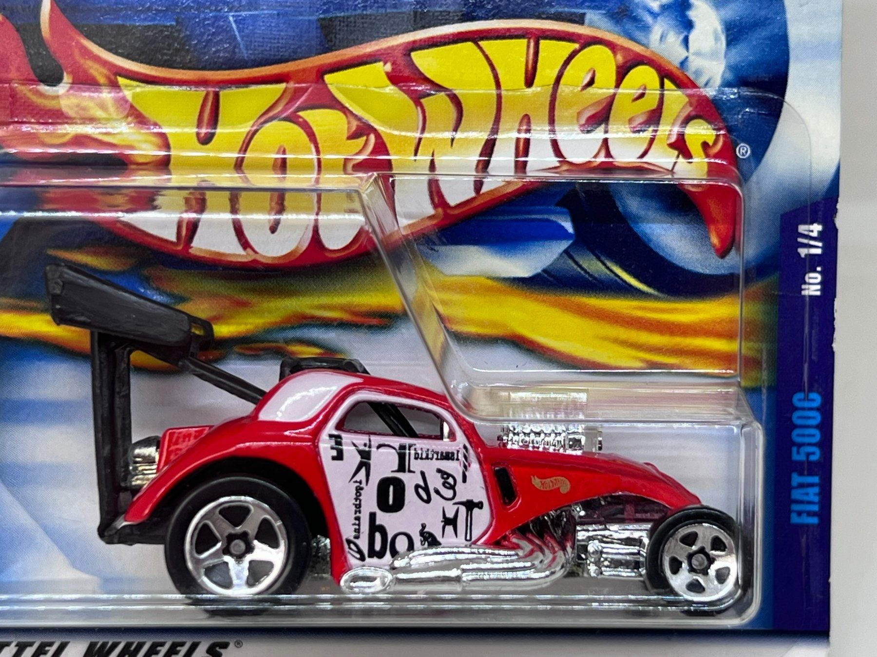 Hot Wheels Modellini d'auto: Hot Wheels Fiat 500C – Nuovo e nell'imballaggio originale da Wildegg venduto da LaaBoutique 1