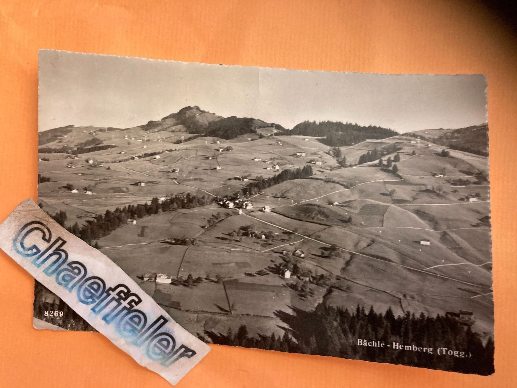 Cartoline postali: Bächle - Hemberg ( Togg.) – Usato da Zürich venduto da Chaeffeler