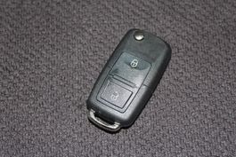 VW Skoda 2 tast Schlüssel Gehäuse Funk