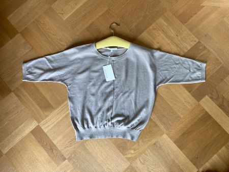 Rue blanche knitwear Pullover beige braun 36 neu