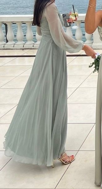 Asos Kleider: Schönes Abendkleid in Salbeigrün – Neu (gemäss Beschreibung) aus Zürich von dbdbdb 3