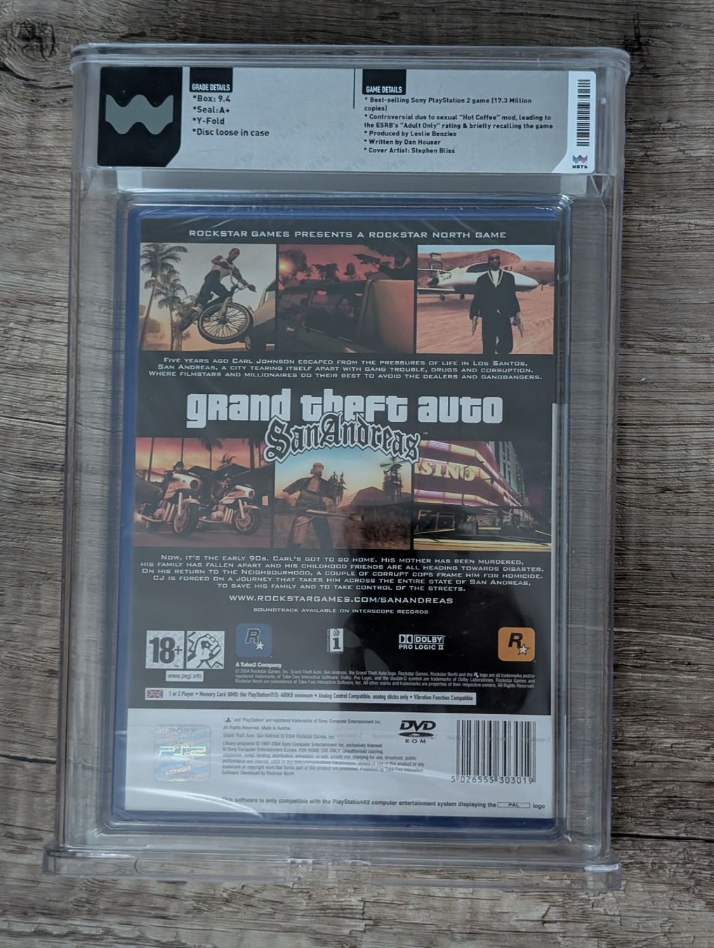 Giochi: Grand Theft Auto: San Andreas PS2 - NEUF scellé! – Nuovo e nell'imballaggio originale da Martigny venduto da DimilouGilbert 1