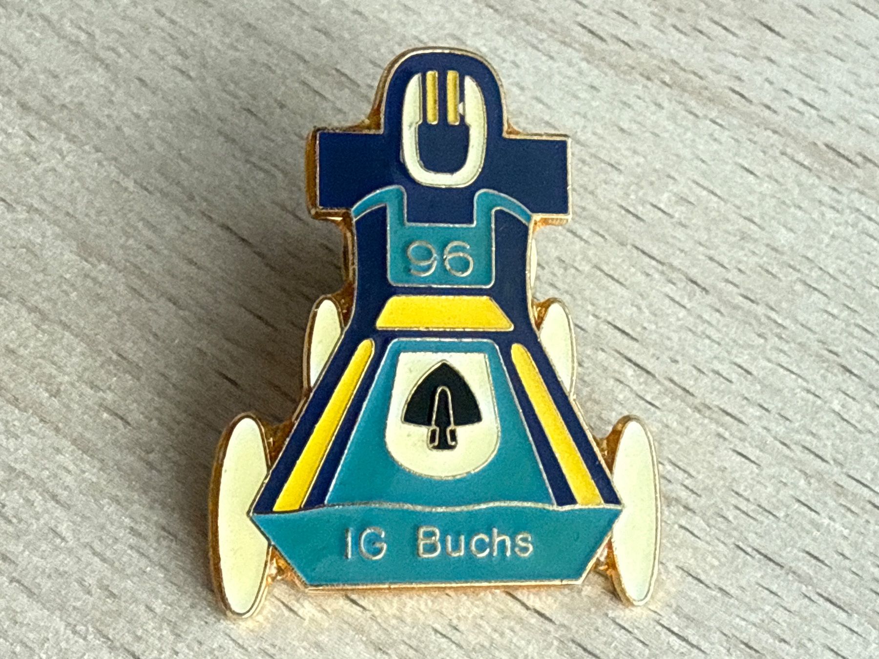 Plaquettes & Badges: Pin IG Buchs 96 – D'occasion à Glattbrugg par Schweigmatt