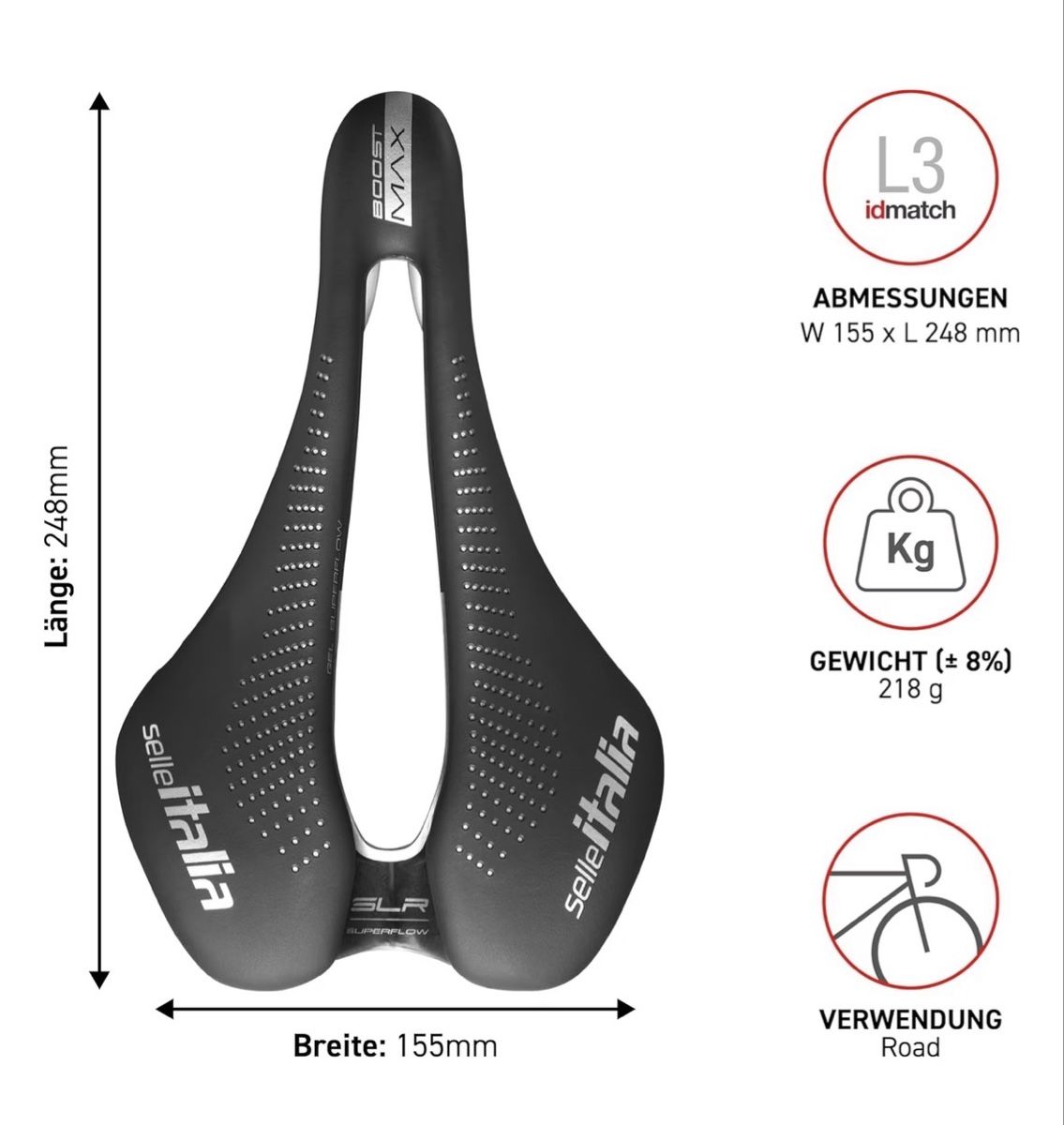 Selle Italia Pezzi di ricambio: Selle Italia Max SLR – Nuovo (secondo la descrizione) da Winterthur venduto da Haesle 5