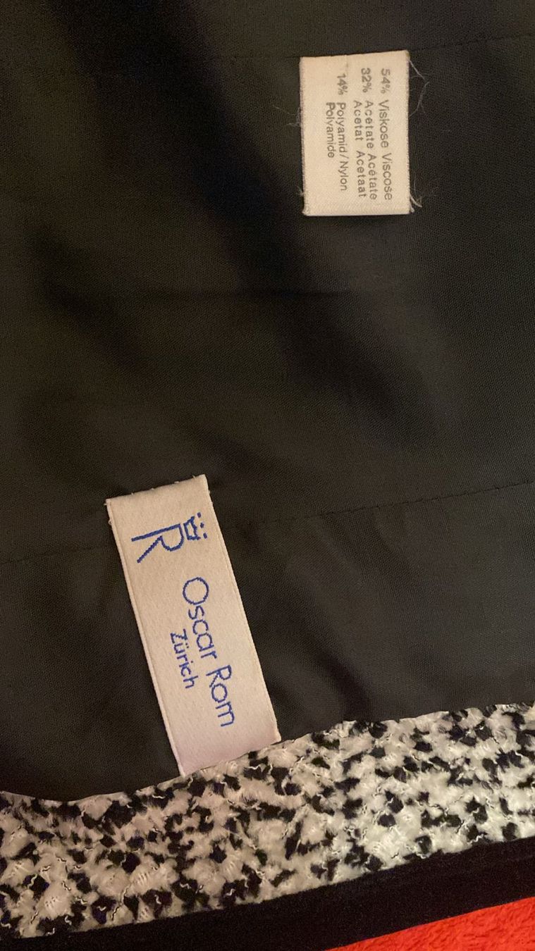 Completi & Tailleur: Damen Rock mit Blazer von Renzo, Gr. 38 – Usato da Basel venduto da RiaLi 2